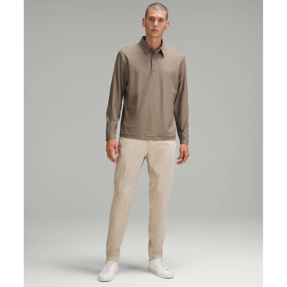 Lululemon ABC Slim-Fit 5 Pocket Pant Men's Sz 30 Warpstreme 28" Khaki Business